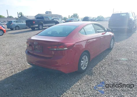 2018 Hyundai Elantra Se from USA, damaged, VIN KMHD74LF9JU453706